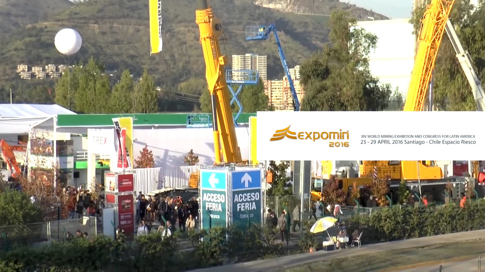 STM a Expomin 2016 – Santiago, Cile