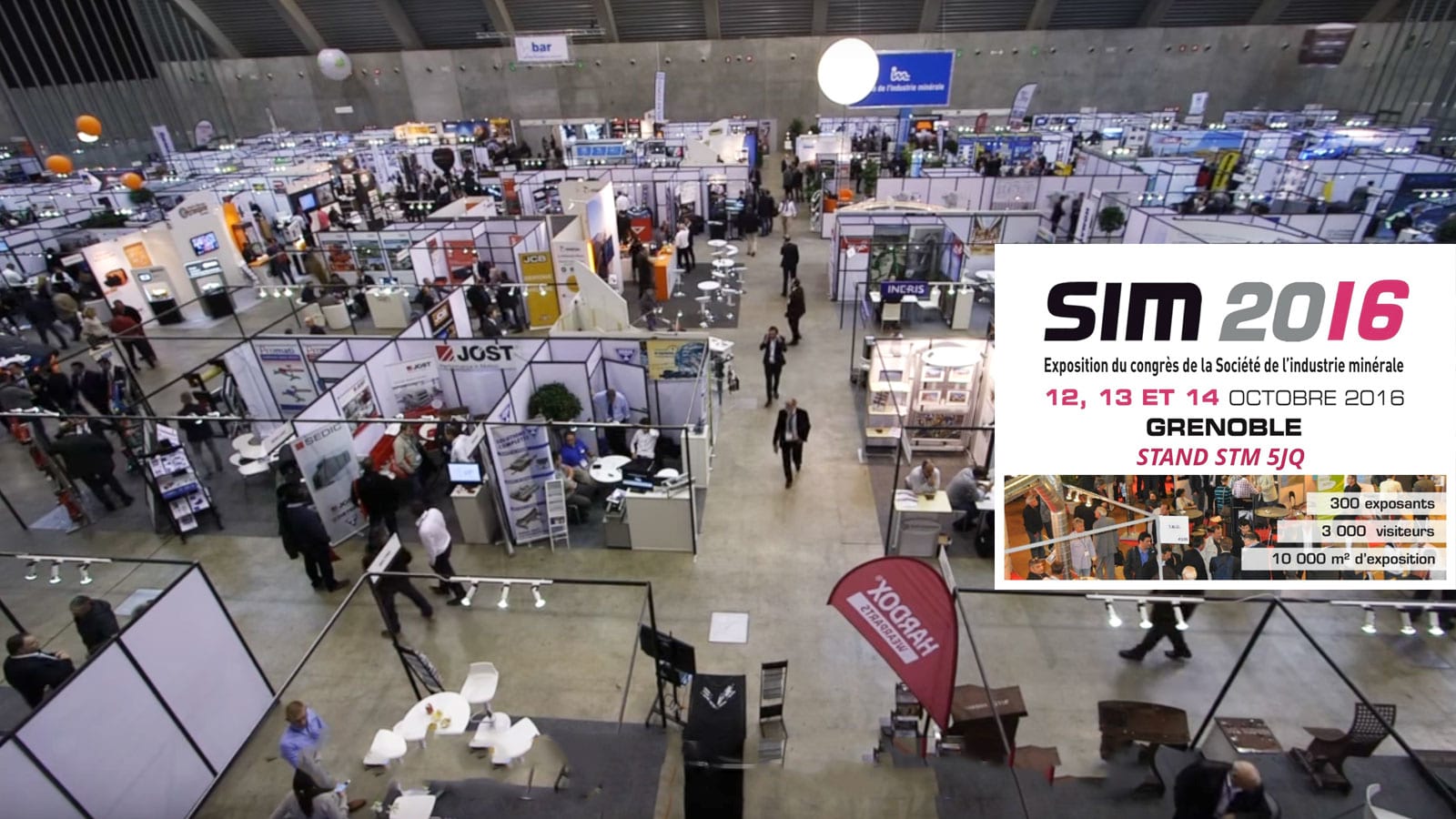 STM al SIM 2016 – Grenoble, Francia