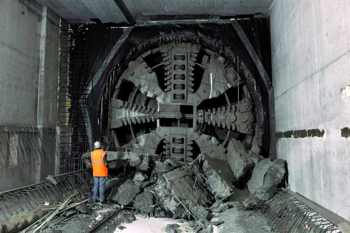 STM a Milano per i lavori della Metro Blu