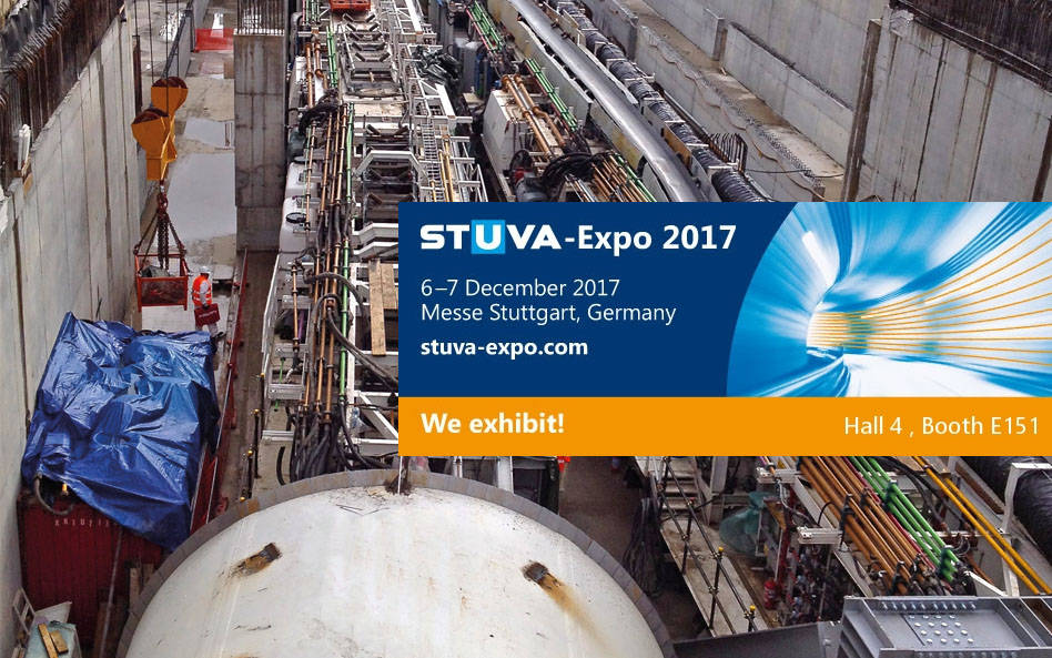 STM at STUVA Expo 2017 in Stuttgart