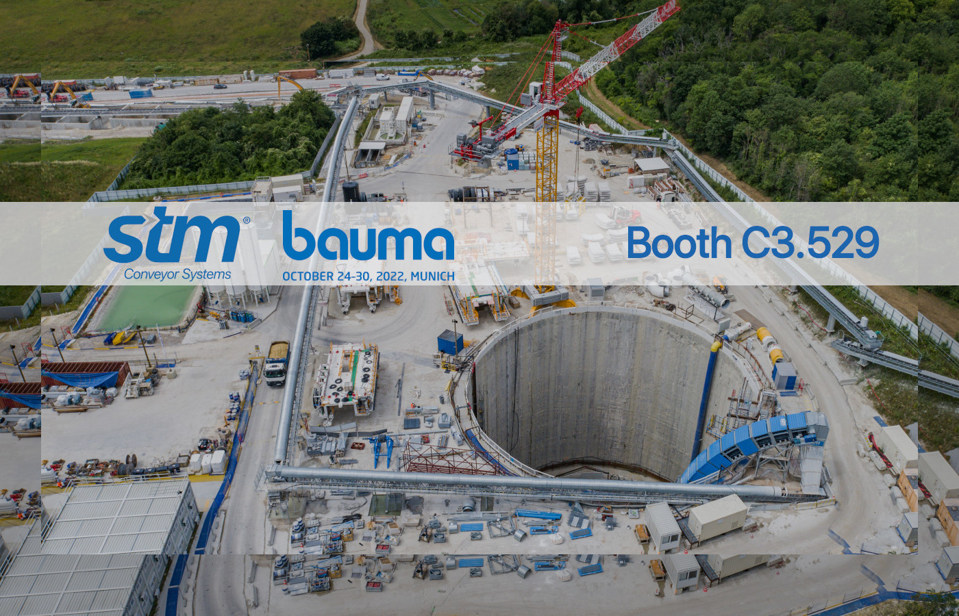 STM is exhibiting at BAUMA 2022!